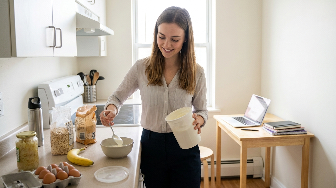 Budget gut health for interns and entry level jobs