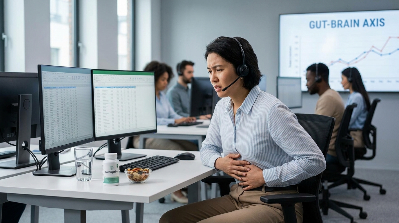 Call center stress and nervous stomach: how to stay calm