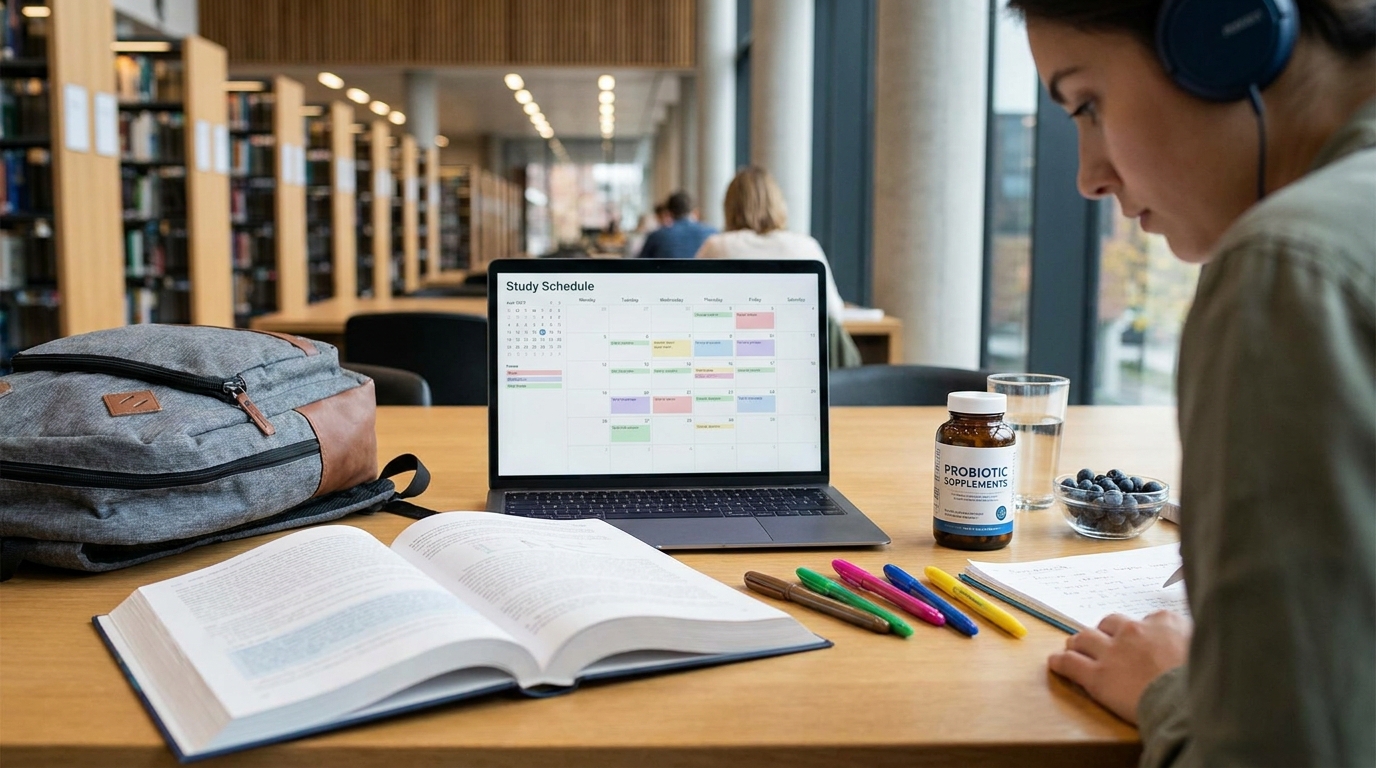 Exam week immune crash? Gut defense for finals