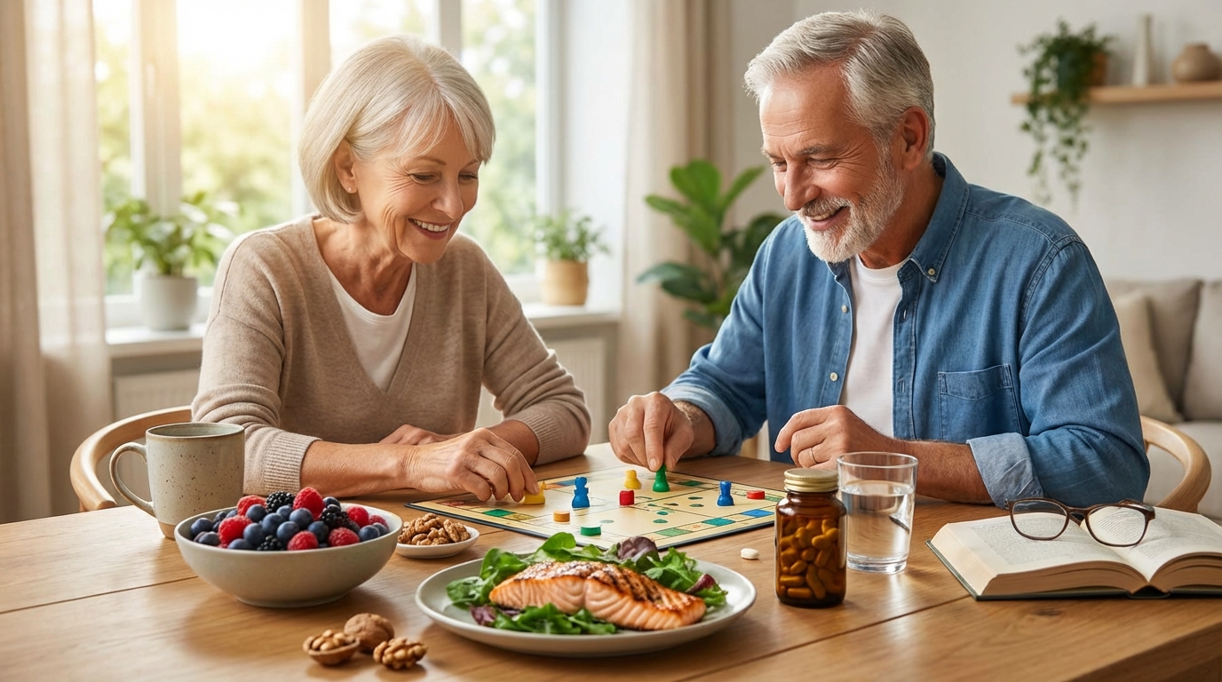 A Holistic Brain Protection Plan for Seniors: Food, Habits, and Supplements