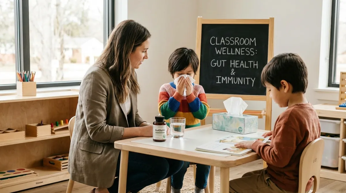 GutOptim vs. The Competition: Which Probiotic is Best for Teachers, Kids, and Classroom Colds?