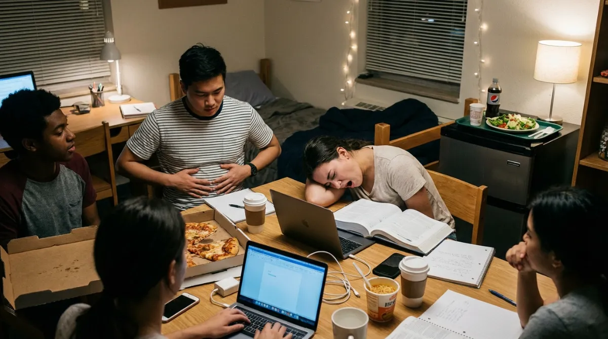 GutOptim vs. the Dorm: Why College Can Wreck Your Gut (and How to Fix It)