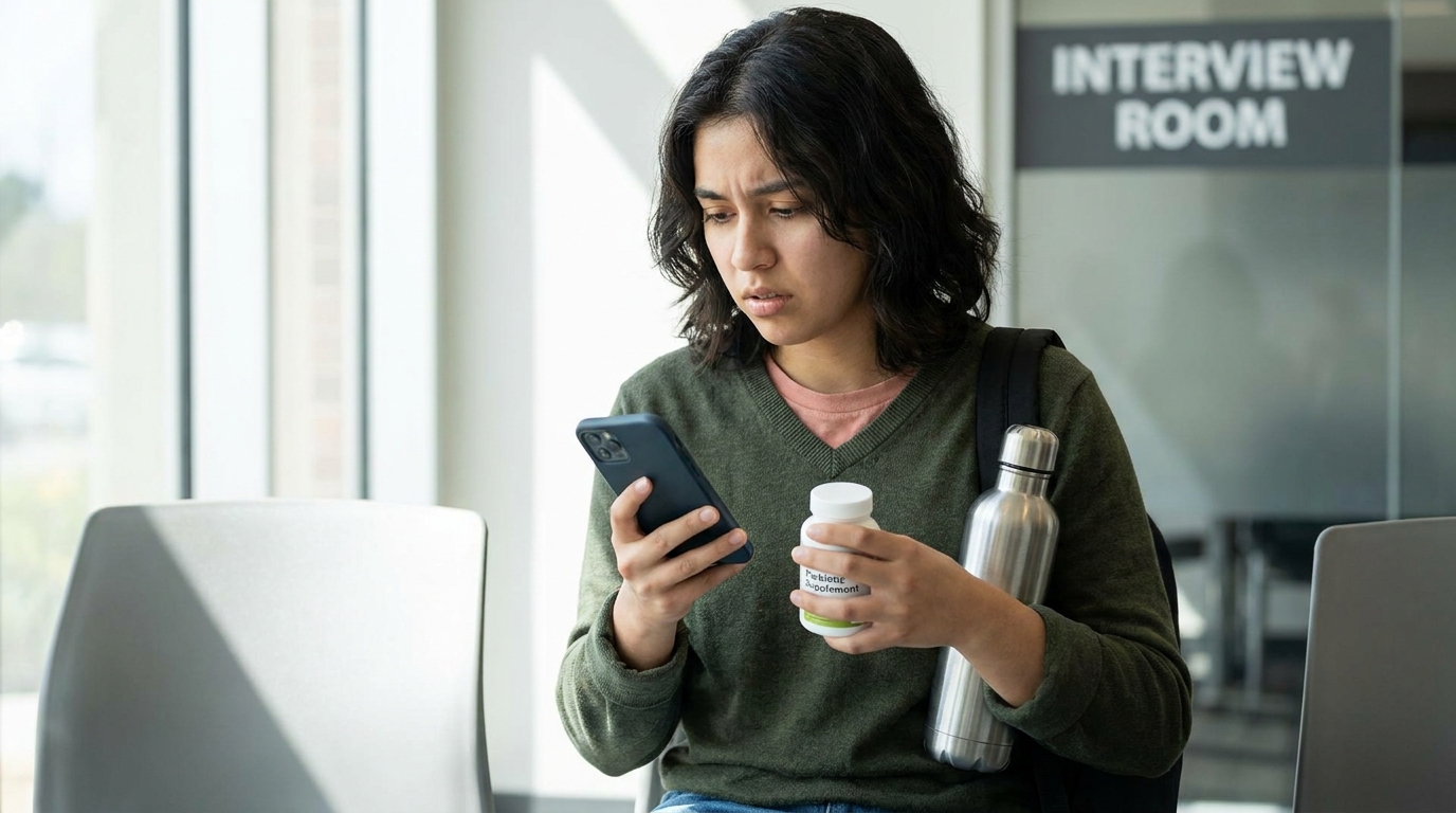 Job interview nerves and nausea? Pre game gut calming