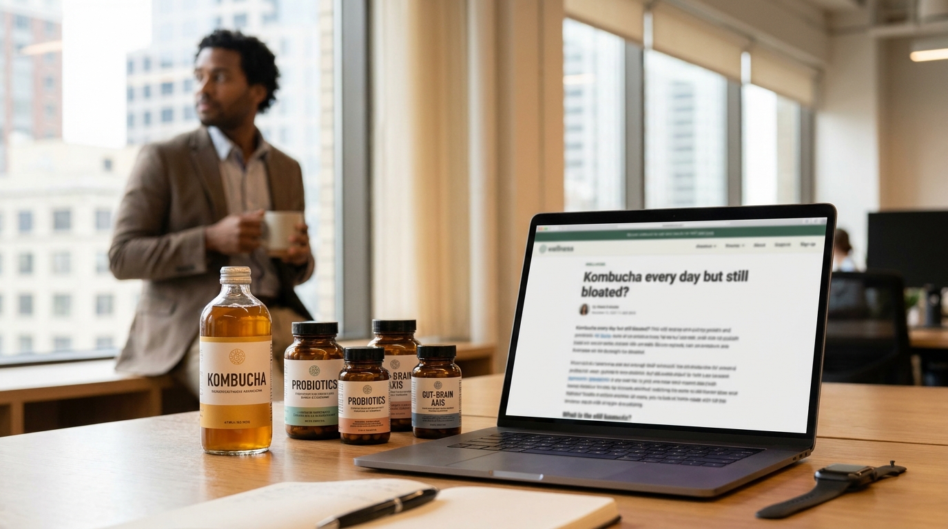Kombucha every day but still bloated? Ferment myths busted