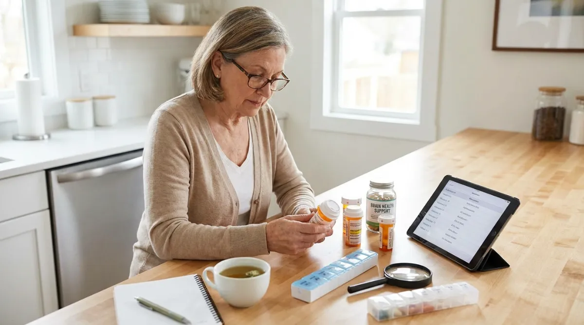 Managing Multiple Medications? How to Pick a Brain Supplement Safely