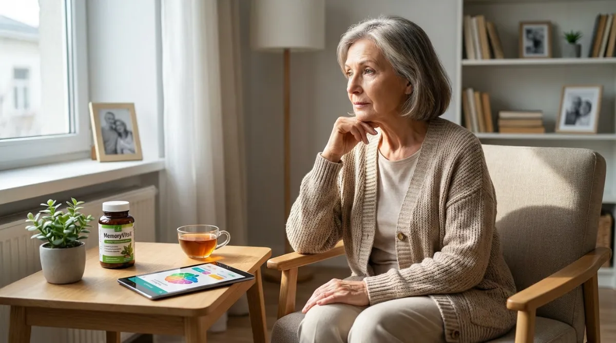 MemoryVitali vs. Worries: A Senior's Guide to Brain and Mood Support