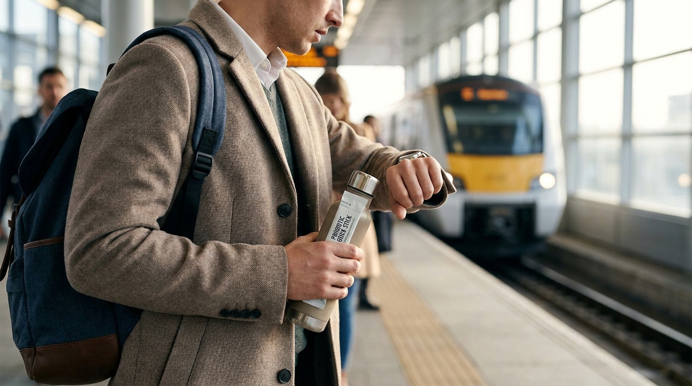 Morning rush no time for breakfast gut prep? 2 minute hacks