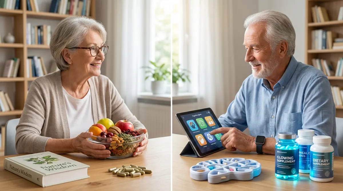 Natural vs. High-Tech Brain Supplements for Seniors: Which is Right for You?