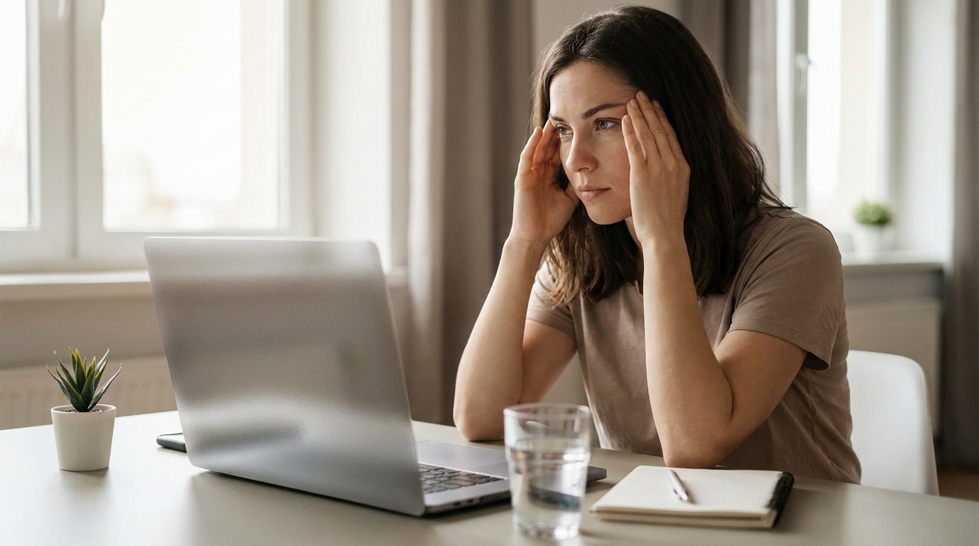 Screen Fatigue vs Brain Fog: How to Tell the Difference