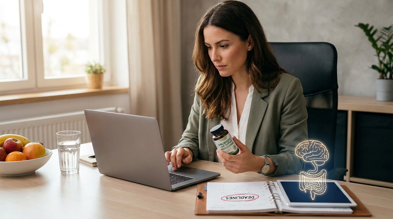 Stress, deadlines, and stomach cramps: the gut-brain story for professionals
