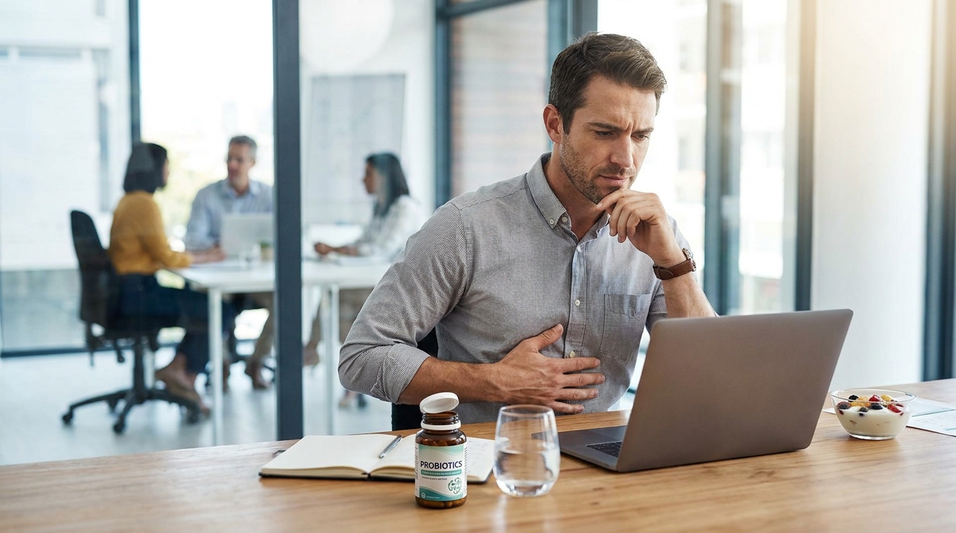 Team leader stress and silent reflux? Leadership gut tools