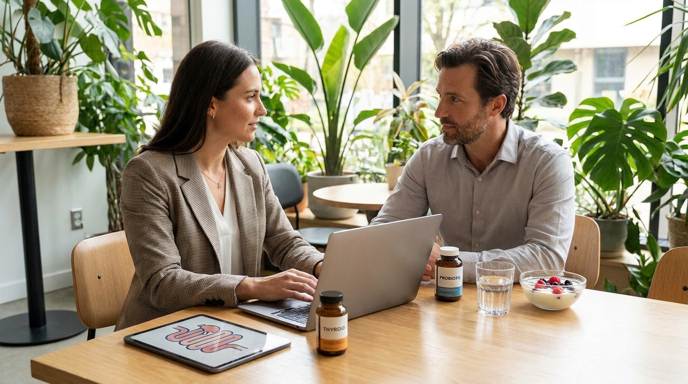Thyroid meds and slow gut? Hormonal gut harmony