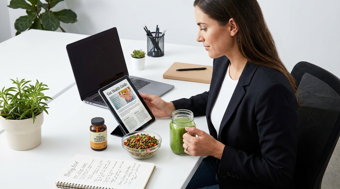 Vegan office lunch dilemmas? Plant based gut optimization