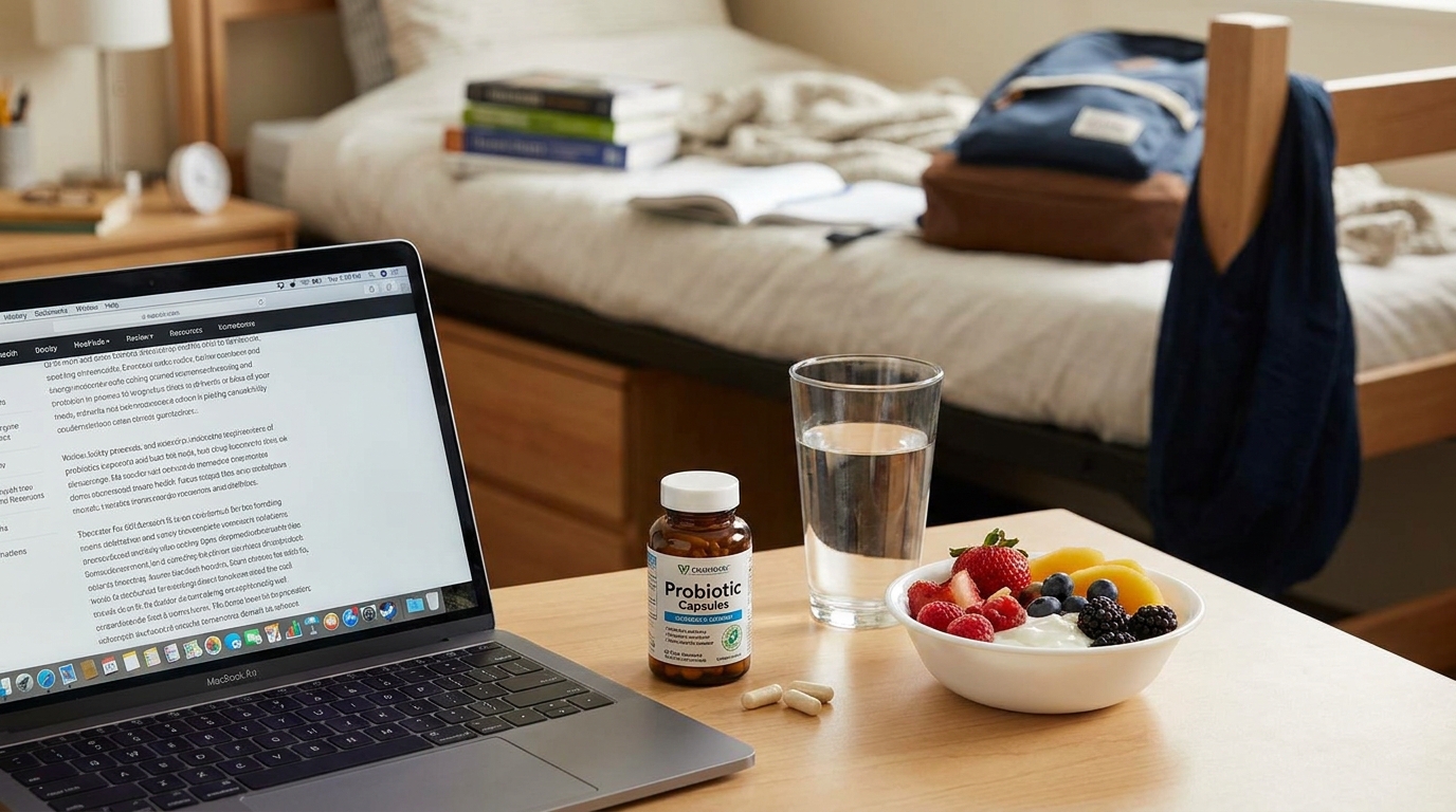 Why your dorm life is a perfect storm for gut issues and low immunity