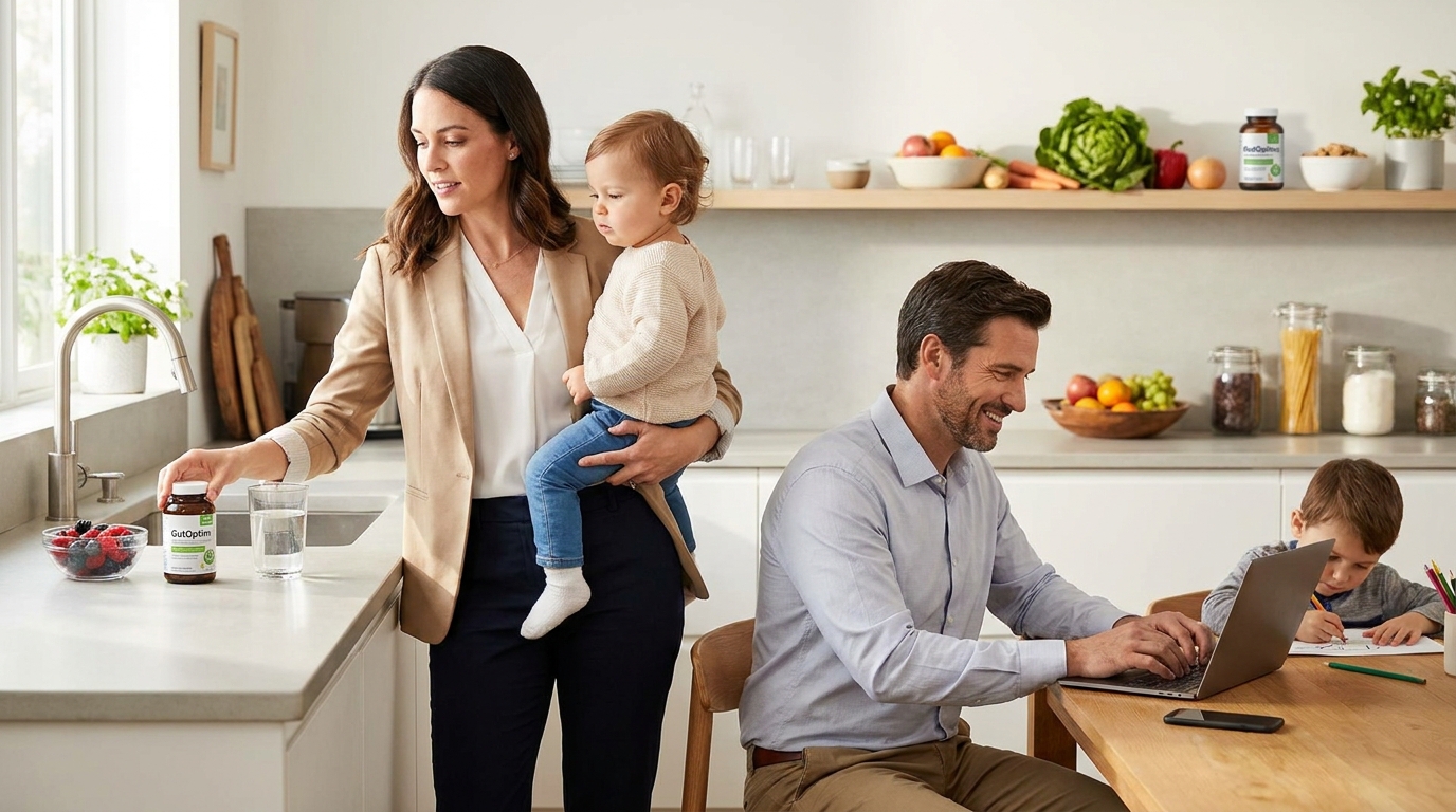 Working parents who catch every bug: family friendly gut supplement ideas
